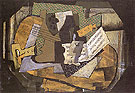 Still Life with the Musical Instruments 1918 - Georges Braque