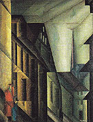 Street Near the Palace 1915 - Lyonel Feininger