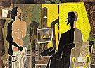 Artist and Model 1939 - Georges Braque reproduction oil painting