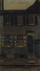 Walt Whitmans House 328 Mickle Street Camden New Jersey c1905 - Marsden Hartley reproduction oil painting
