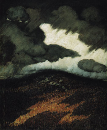 Storm Clouds Maine c1906 - Marsden Hartley reproduction oil painting