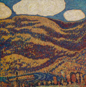 Carnival of Autumn 1908 - Marsden Hartley reproduction oil painting