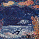 The Ice Hole Maine c1908 - Marsden Hartley reproduction oil painting