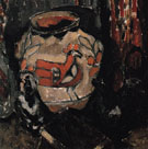 Indian Pottery Jar and Idol 1912 - Marsden Hartley reproduction oil painting