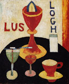 Handsome Drinks c1916 - Marsden Hartley reproduction oil painting