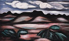 Landscape New Mexico 1923 - Marsden Hartley reproduction oil painting