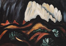 New Mexico Recollections Storm 1923 - Marsden Hartley reproduction oil painting