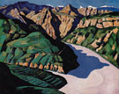 Landscape Vence c1925 - Marsden Hartley reproduction oil painting