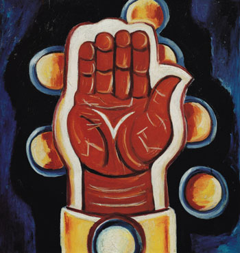 Morgenrot 1932 - Marsden Hartley reproduction oil painting