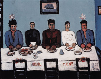 Fishermens Last Supper 1938 - Marsden Hartley reproduction oil painting