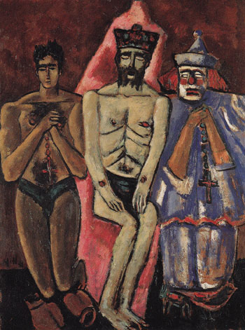 Three Friends 1941 - Marsden Hartley reproduction oil painting