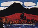 Mount Katahdin Autumn No2 c1939 - Marsden Hartley reproduction oil painting