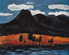 Blue Landscape 1942 - Marsden Hartley reproduction oil painting