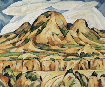 New Mexico Landscape 1919 - Marsden Hartley reproduction oil painting