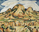 New Mexico Landscape 1919 - Marsden Hartley reproduction oil painting