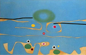 Burning Water 1982 - Victor Pasmore reproduction oil painting