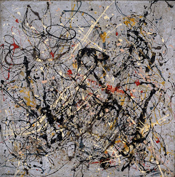 Number 18 1950 - Jackson Pollock reproduction oil painting