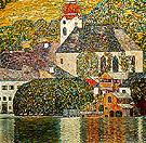 Church in Unterach 1916 - Gustav Klimt reproduction oil painting