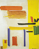 Yellow Hymn 1954 - Hans Hofmann reproduction oil painting