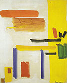 Yellow Hymn 1954 - Hans Hofmann