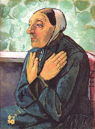 Old Woman Praying 1907 - Paula Modersohn-Becker