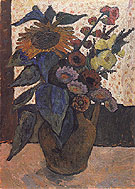 Still Life with Sunflowers 1907 - Paula Modersohn-Becker