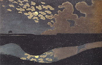 Moonlight 1894 - Felix Vallotton reproduction oil painting