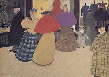 The Passers By 1897 - Felix Vallotton reproduction oil painting