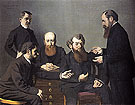 The Five Painters 1902 - Felix Vallotton reproduction oil painting