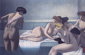 The Turkish Bath 1907 - Felix Vallotton reproduction oil painting