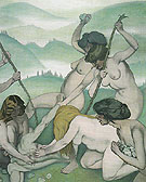 The Slaying of Orpheus 1914 - Felix Vallotton