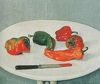 Red Peppers 1915 - Felix Vallotton reproduction oil painting