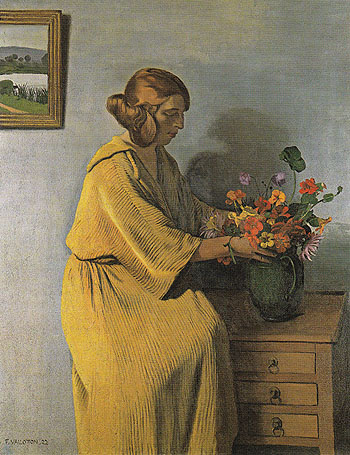 The Bouquet 1922 - Felix Vallotton reproduction oil painting