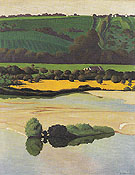 An Evening on the Loire 1923 - Felix Vallotton reproduction oil painting