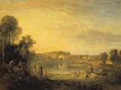 Popes Villas at Twickenham during its Dilapidation 1808 - Joseph Mallord William Turner reproduction oil painting