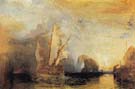Ulysses Deriding Polyphemus Homers Odyssey 1829 - Joseph Mallord William Turner reproduction oil painting