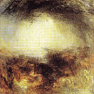 Shade and Darkness the Evening of the Deluge 1843 - Joseph Mallord William Turner