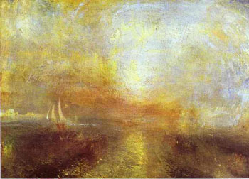 Yacht Approaching the Coast c1835 - Joseph Mallord William Turner reproduction oil painting