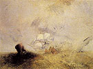 Whalers 1845 - Joseph Mallord William Turner reproduction oil painting