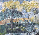 Autumn Landscape 1905 - Natalia Gontcharova