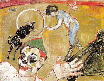 Circus 1906 - Natalia Gontcharova reproduction oil painting