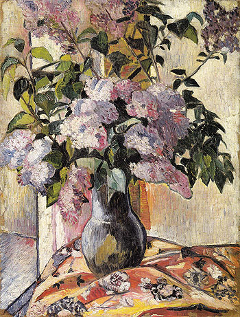 Lilac 1906 - Natalia Gontcharova reproduction oil painting