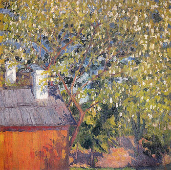 Blossoming Tree 1906 - Natalia Gontcharova reproduction oil painting