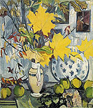 Autumn Bouquet Quince and Maple Leaves 1906 - Natalia Gontcharova