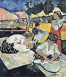 Shearing Sheep 1907 - Natalia Gontcharova