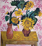 Sunflowers c1908 - Natalia Gontcharova
