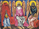 Trinity c1909 - Natalia Gontcharova reproduction oil painting