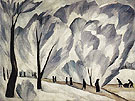 Hoar Frost c1910 - Natalia Gontcharova