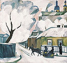 Moscow Winter c1910 - Natalia Gontcharova