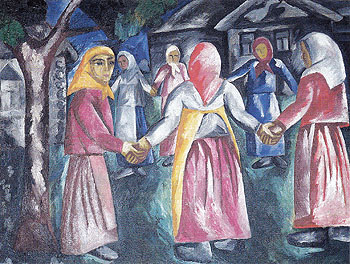 Reel 1910 - Natalia Gontcharova reproduction oil painting